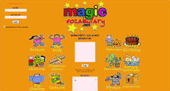 Desktop Screenshot of magicvocabulary.net